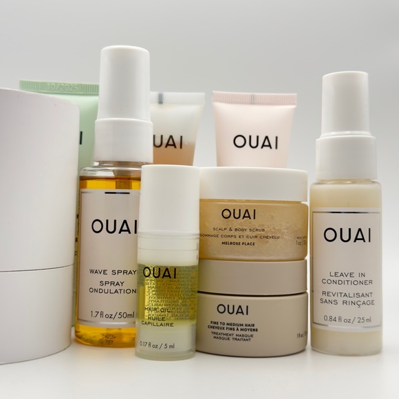 9 pc OUAI Hair Fragrance Set Melrose Place Wave Spray Scrub Shampoo Conditioner - Picture 5 of 16